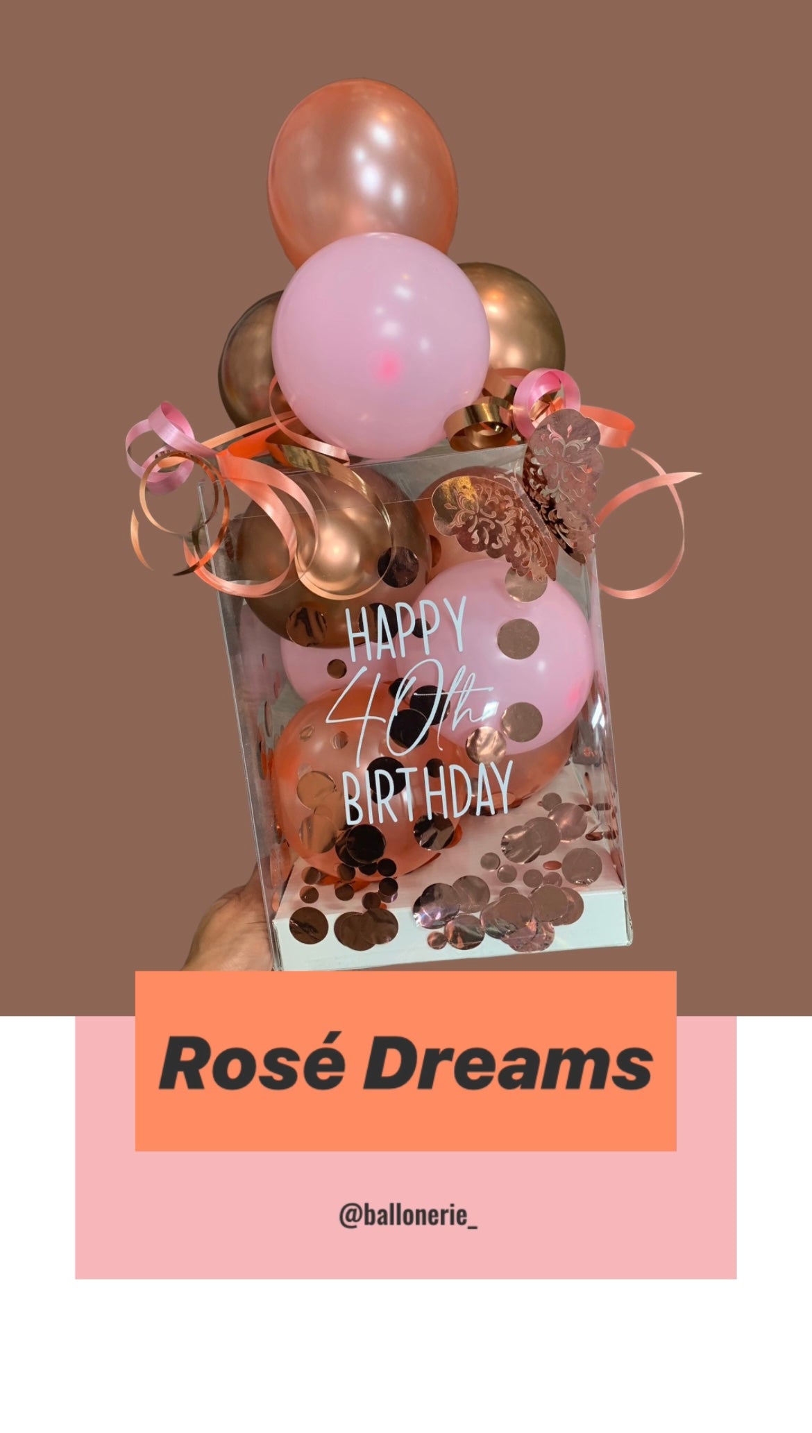Geschenkbox Rosé Dreams inkl. Personalisierung