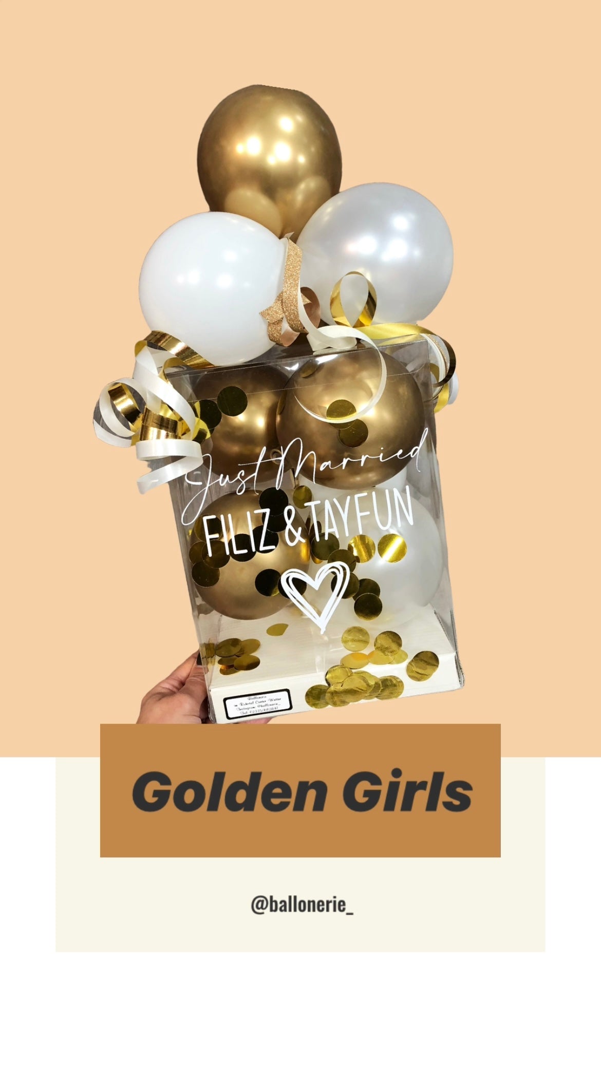 Geschenkbox Golden Girls inkl. Personalisierung