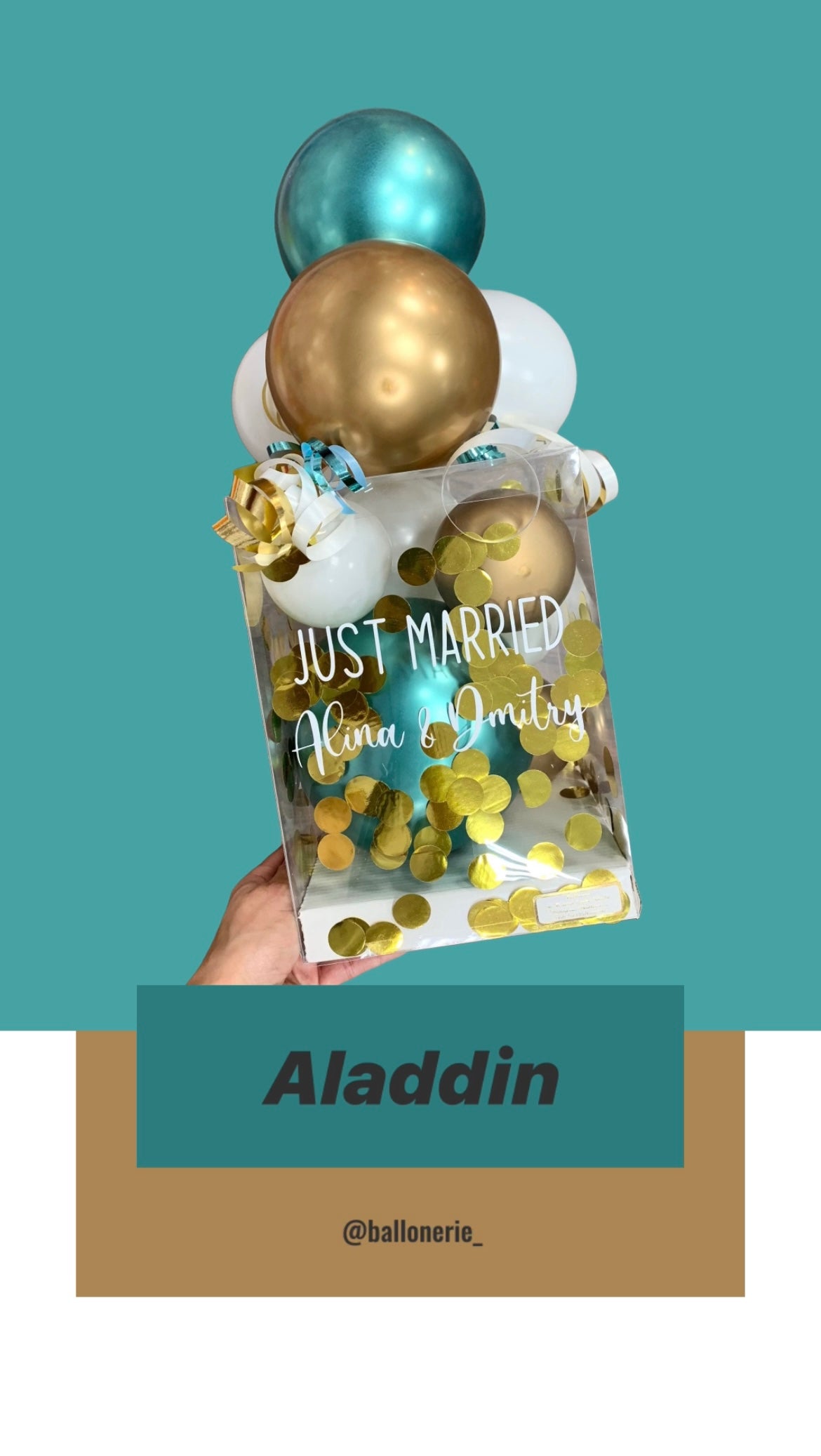 Geschenkbox Aladdin inkl. Personalisierung